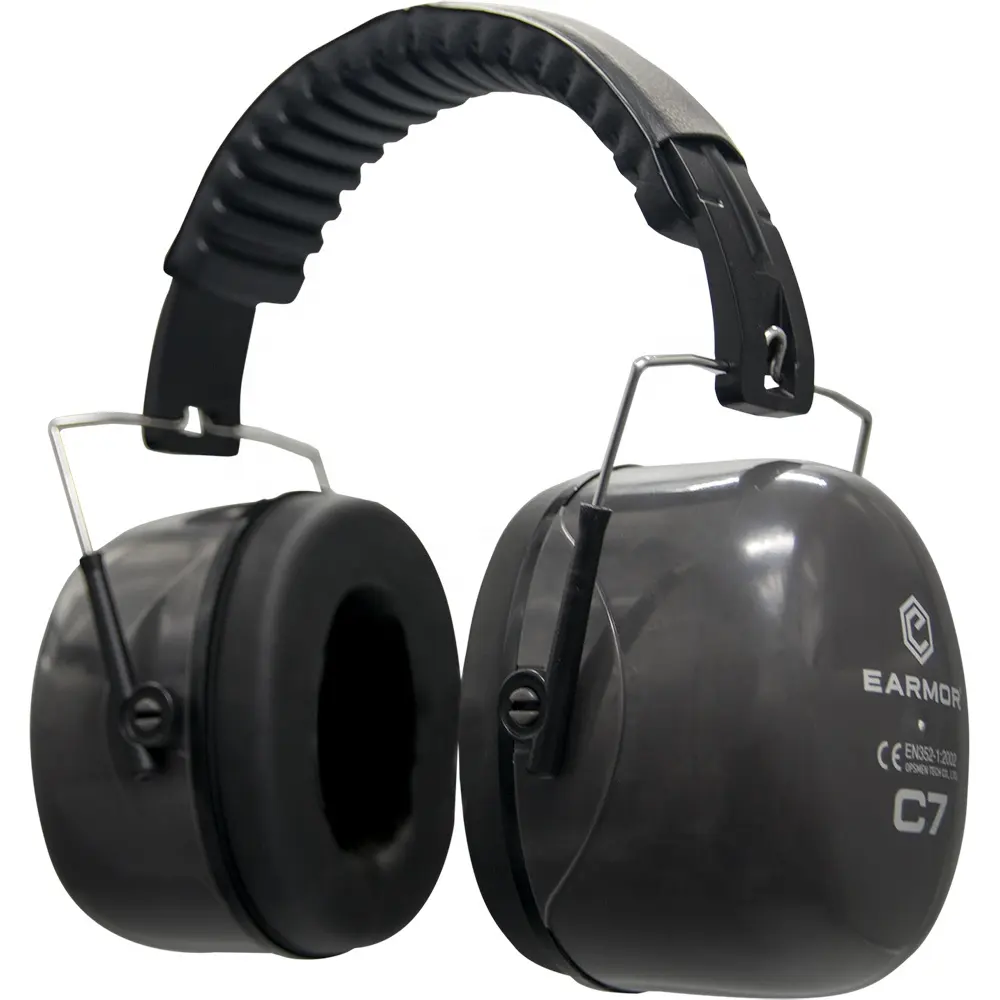 सुनवाई संरक्षण कानों को छिपानेवाले हिस्सा Earmor C7 सुरक्षा उत्पाद ध्वनि सबूत शूटिंग कान muffs रक्षकों