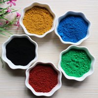 Colorant en Poudre Fabricant Bonne Dispersion pour Ciment Peinture Oxyde de Fer Fe2O3 Pigment Inorganique Résine Caoutchouc