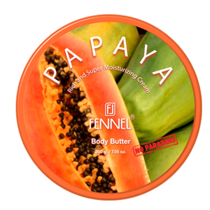 Manteca Corporal 200 G. BY FENNEL Protección de la Barrera Cutánea, Cuidado Corporal Premium, Crema Rica y Súper Hidratante de Papaya - Product Image 3