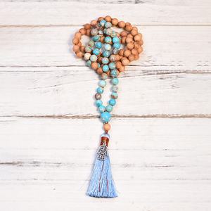 8 millimetri Mala di Preghiera 108 Perline di Legno Buddista Tibetano Buddha <span class=keywords><strong>Rosario</strong></span> di Legno Degli Uomini Delle Donne di Yoga della <span class=keywords><strong>collana</strong></span> della nappa - Product Image 2
