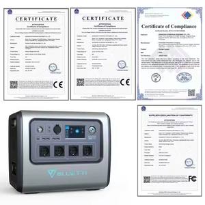 Estación de energía de respaldo portátil 500W-2000W Rango de carga solar Inversor de onda sinusoidal pura Paquete de batería de iones de litio Controlador MPPT - Product Image 5