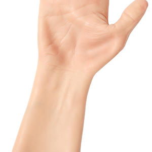 Gants en silicone pour homme âgé, mains réalistes, manchon seconde peau, faux gants dissimulant les bras, couvrant les cicatrices pour <span class=keywords><strong>Halloween</strong></span> - Product Image 2