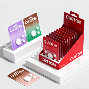 Блистерная упаковка с бумажной карточкой для таблеток - Product Image 1