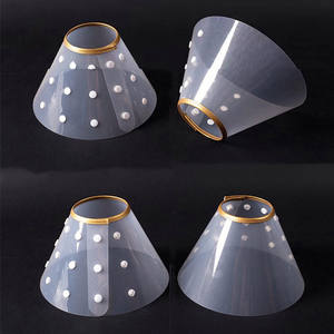 रखता मुलायम अंगूठी पारदर्शी कुत्ते कॉलर एलिजाबेथ निविड़ अंधकार - Product Image 6