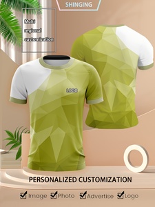 T-Shirt da Uomo MARKAKRALI, Produzione all'Ingrosso, Personalizzate, 100% Poliestere, Abbigliamento da Calcio a Manica Corta con Sublimazione, Servizio OEM - Product Image 2