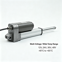 Actionneur linéaire DC YH8-525, course de 2500 mm, étanche IP65, moteur à balais, capacité de charge de 2500 N pour maison intelligente, bateau, vélo électrique