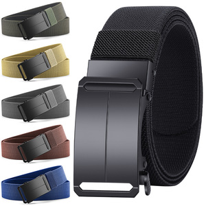 <span class=keywords><strong>Ceinture</strong></span> tactique extérieure pour hommes <span class=keywords><strong>Ceinture</strong></span> élastique en nylon Boucle automatique à serrage réglable pour hommes - Product Image 1