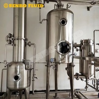 Fabricant d'évaporateurs en acier inoxydable à effet unique sur mesure, équipement de concentration alimentaire