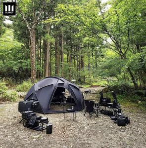 Offre Spéciale dôme tente d'observation des étoiles noir personnalisé tissu tente sphérique extérieur 6-8 personnes <span class=keywords><strong>Camping</strong></span> étanche anti-soleil balle tente - Product Image 1