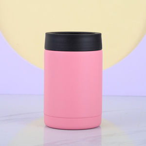 กระติกน้ำสูญญากาศความจุสูงทำจากสเตนเลส304 12ออนซ์ใส่เบียร์กระป๋องเปล่าบางมาตรฐาน - Product Image 1