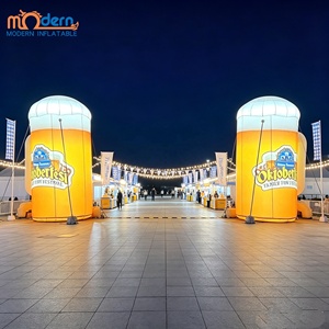 Jarras <span class=keywords><strong>de</strong></span> Cerveza Inflables Gigantes, Impermeables y Duraderas, con Bomba <span class=keywords><strong>de</strong></span> Aire Eléctrica para el Festival <span class=keywords><strong>de</strong></span> <span class=keywords><strong>la</strong></span> Cerveza Oktoberfest, Vaso <span class=keywords><strong>de</strong></span> Cerveza Grande para Publicidad - Product Image 1