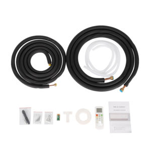 เครื่องปรับอากาศแบบแยกพลังงานแสงอาทิตย์ระบบปรับอากาศแบบ9000btu 0.75ton 1HP ระบบการค้าแบบกริดไฟ24000btu