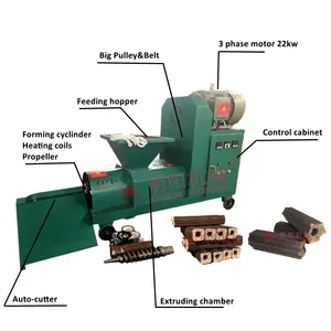 Prezzo di fabbrica segatura di Legno bricchetti che fa la macchina utilizzata per fare il carbone