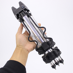 Trépied à pêche télescopique en alliage d'aluminium, <span class=keywords><strong>support</strong></span> pour <span class=keywords><strong>canne</strong></span> à pêche - Product Image 4