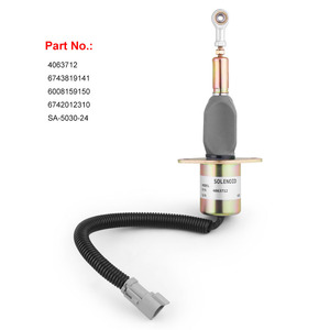 Válvula Solenoide de Apagado de 24V, Válvulas de Inyección Modelo 4063712 SA-5030-24 6742-01-2310 6743-81-9141 - Product Image 4
