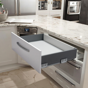 Linsont H101 Hiện Đại Đôi Tường Kim Loại Tủ Glides Mềm Đóng Ngăn Kéo Slide Cho Nhà Bếp Ăn Phòng Ngủ Tủ Cho Trung Tâm Sử Dụng - Product Image 4