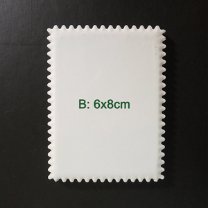 Francobolli all'ingrosso della fabbrica magnete del frigorifero <span class=keywords><strong>Souvenir</strong></span> magnete del frigorifero in ceramica vuoto personalizzato UV - Product Image 2