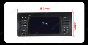 MEKEDE Car Radio Built in Multiple <strong>UI</strong> Sets Car-play Auto <strong>Android</strong> Audio 4core 8227 WiFi BT 2+32G GPS FM for 7inch BMW X5 E39 - Product Image 6