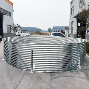 Grande cuve <span class=keywords><strong>de</strong></span> collecte <span class=keywords><strong>d</strong></span>'<span class=keywords><strong>eau</strong></span> <span class=keywords><strong>de</strong></span> <span class=keywords><strong>pluie</strong></span> en acier ondulé <span class=keywords><strong>de</strong></span> 10 000 litres – Prix <span class=keywords><strong>pour</strong></span> l'irrigation - Product Image 4