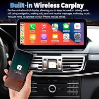 Autoradio multimédia Android 13 avec écran 256 Go, lecteur vidéo, GPS, navigation pour Benz Classe E W212 2009 2010 - 2015 NTG 5.0 CarPlay