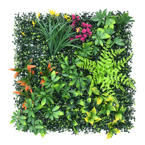 Mur végétal artificiel transfrontalier très vendu 50cm x 50cm pour aménagement paysager domestique - Product Image 3