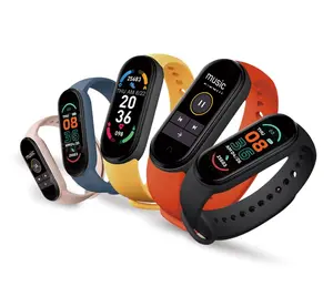 Bestseller Farbbild schirm Sport Gesundheit Schritt zähler Armband Herzfrequenz Blutdruck Schlaf Musik überwachung Smart Bracelet