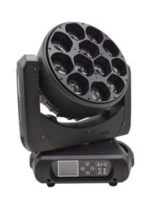 Projecteur lumineux de scène LED 12x40W RGBW 4 en 1, éclairage de scène avec tête mobile lavage pour boîte de nuit DJ <span class=keywords><strong>Disco</strong></span> - Product Image 2