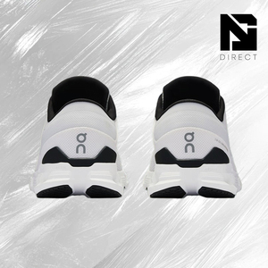 Chaussures de sport de luxe On Cloud X 4 'ivoire noir', respirantes, à lacets, pour la marche et la course - Product Image 4