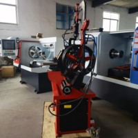 Máquina Enderezadora de Ruedas Hidráulica Profesional GookiiTech para Reparación de Ruedas de Aleación