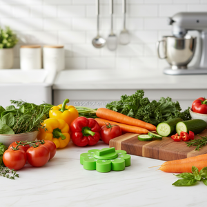 ตัวจับเวลาทำอาหารแบบกลไก รูปทรงดอกไม้ ทำจากพลาสติก ABS ดีไซน์เป็นมิตรกับสิ่งแวดล้อม ใช้งานง่าย ความจุ 60 <span class=keywords><strong>นาที</strong></span> - Product Image 4