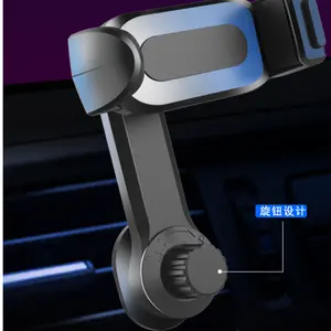 2023 Hot New Arrival 360 Graden Easy One Touch Auto Air Vent Mobiele Telefoon Stand Houder Mobiele Telefoon Mount Clip Voor Iphone 12 13 14