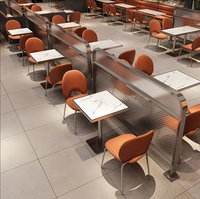OEM ODM Mobilier de restauration moderne, fauteuil de loisirs, banquette, sièges de bar, café, restaurant commercial, ensemble de table et de chaises de salle à manger