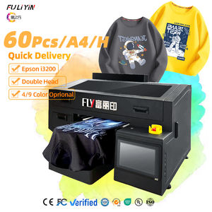 Imprimante à plat textile FULIYIN DTG avec encre blanche pour l'<span class=keywords><strong>impression</strong></span> de t-shirts, imprimante DTG, format A3, têtes I3200HD en vente - Product Image 1