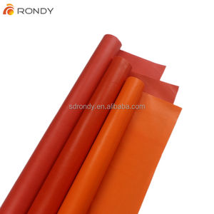 Противопожарные оранжевый цвет сварки одеяло ПВХ покрытием Ткань из стекловолокна - Product Image 3