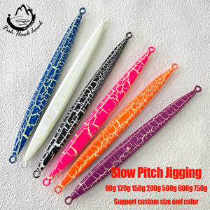 เหยื่อ<span class=keywords><strong>ตก</strong></span><span class=keywords><strong>ปลา</strong></span>แบบจิ๊กกิ้งโลหะ สีใหม่ น้ำหนัก 80 กรัม 120 กรัม 150 กรัม 200 กรัม 500 กรัม 600 กรัม 750 กรัม  แบบเร็ว/ช้า สำหรับ<span class=keywords><strong>ตก</strong></span><span class=keywords><strong>ปลา</strong></span>ทะเล - Product Image 3