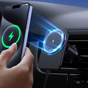 <strong>Handy</strong> 15W Air Vent Wireless Charging Phone Mount Flexible Car Accessories with Magnetic Wireless Charger for Cars New Car <strong>Holder</strong> - Product Image 5