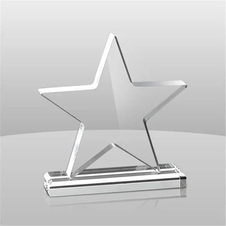 2022 Hot Sell Factory Custom acrilico Awards premio Lucite con trofeo di cristallo di base