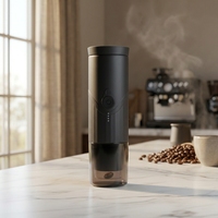 Tragbare Kaffeemaschine von Herstellern: Meistverkaufte Automatische Heiz-Kapsel-Espressomaschine mit Anpassbarem Logo, Sofort Lieferbar