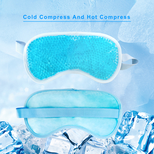 Máscara de Ojos de Gel Refrigerante Reutilizable KB, Anti-estrés, Contra la Fatiga, Terapia de Frío, con Tamaños Personalizados - Product Image 1