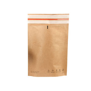 Kantong kemasan kertas Kraft dasar masukan tempat pakaian dan sepatu ramah lingkungan kantong kertas tas kemasan pengiriman - Product Image 1