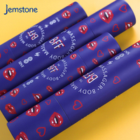 Emballage en tube kraft écologique imprimé sur mesure, accessoires électroniques, tube en carton, vibrateur, jouet sexuel érotique, tube en papier