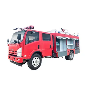 Prodotti più venduti cina fabbrica prezzo a buon mercato 4000 litri serbatoio di acqua ISUZU motore antincendio camion per la vendita
