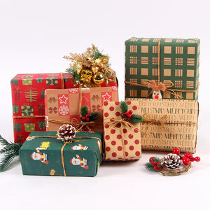 Popular Kraft Paper <b>Christmas</b> Gift Wrapping Paper - Product Image 1