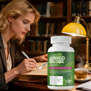كبسولات فيتاهول جينكو بيلوبا وخلاصة الجنسنغ 500 ملغ، مكملات غذائية للدماغ، كبسولات جينكو بيلوبا - Product Image 5