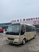 Mini-bus électrique d'occasion en gros, 20 places, avec transmission automatique, conduite à gauche, sièges pour passagers
