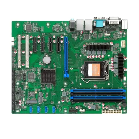 Offre Spéciale seavo Intel 8e génération q370 core i3 i5 i7 processeur CPU carte mère industrielle avec pci