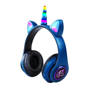 <span class=keywords><strong>Auriculares</strong></span> inalámbricos LED Unicorn Over-Ear para niños Principio dinámico Impermeable para <span class=keywords><strong>Apple</strong></span> JL Chipset Mic Incluido para niñas - Product Image 2