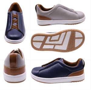 Italienische Jungen-Sneaker: Klassisch, schlicht, rutschfest, langlebig, niedrig geschnitten, günstig, flach, leicht, zum Gehen, Sport- und Freizeitschuhe vom Hersteller - Product Image 2