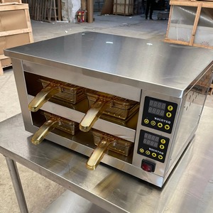 Fast Food ristorante KFC 2 <span class=keywords><strong>4</strong></span> Deck che tiene Hamburger tortino di carne calda cibo elettrico calda vetrina per la vendita - Product Image 1