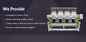 Máquina de Bordar Computarizada FUJA de 4 Cabezas para Gorras, Uso Doméstico, Nueva, de Alta Velocidad, con Motor Servo Automático - Product Image 2